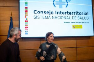 Cribado de cáncer de mama de 45 a 74 años: quién entra, cuándo llegará la invitación y por qué puede tardar hasta seis años La ministra de Sanidad, Mónica García, en el Consejo Interterritorial del Sistema Nacional de Salud del 23 de octubre de 2026 en Madrid