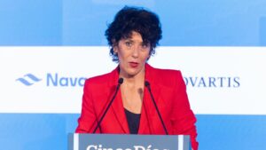 Elma Saiz, ministra de Inclusión, Seguridad Social y Migraciones